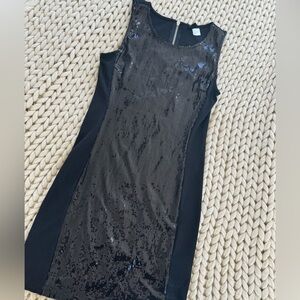 NWOT H&M DIVIDED black sequins dress